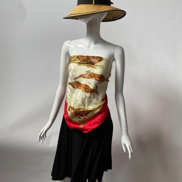 Hermès Kenya Scarf on Silk Jacquard - Picture 12 of 16